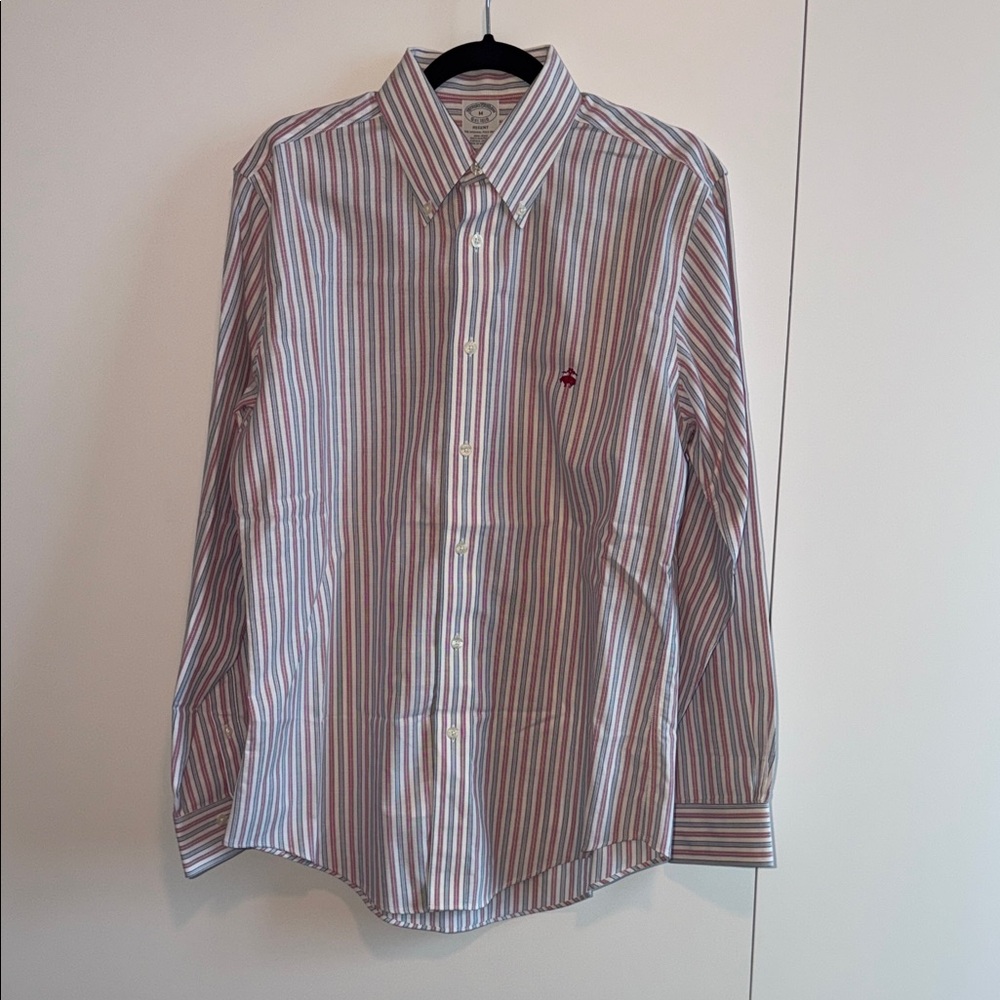 Brooks Brothers Multicolor Striped Button-Down Shirt